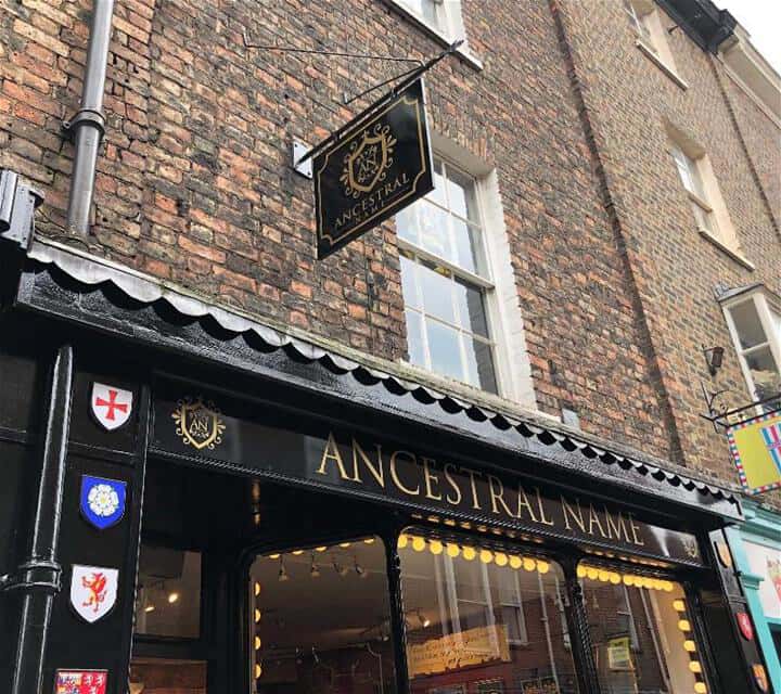 Ancestral Name Storefront